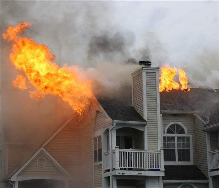 devastating house fire